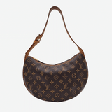 MONOGRAM CANVAS CROISSANT MM