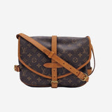 MONOGRAM CANVAS SAUMUR 30