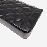 small patent diana flap bag