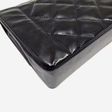small patent diana flap bag