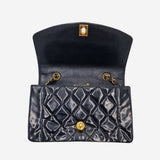 small patent diana flap bag