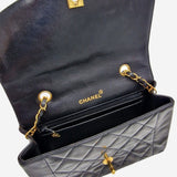 small patent diana flap bag