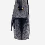 sjælden vintage caviar top handle "kelly"