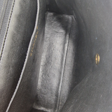 sjælden vintage caviar top handle "kelly"