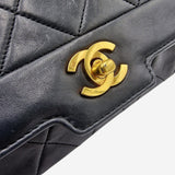 VINTAGE diamant quilted flap bag