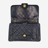 VINTAGE diamant quilted flap bag