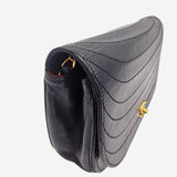 VINTAGE HALF MOON FLAP BAG