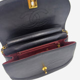 VINTAGE HALF MOON FLAP BAG