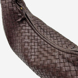 MEDIUM MØRKEBRUN CLASSIC VENETA HOBO