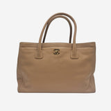 vintage beige Executive Cerf tote