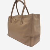vintage beige Executive Cerf tote