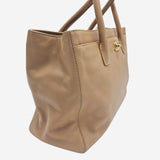 vintage beige Executive Cerf tote