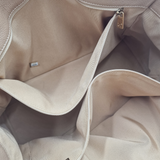 vintage beige Executive Cerf tote
