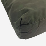 KHAKI LARGE NYLON SKULDERTASKE