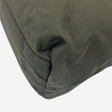 KHAKI LARGE NYLON SKULDERTASKE