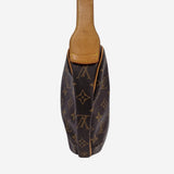 MONOGRAM CANVAS CROISSANT MM
