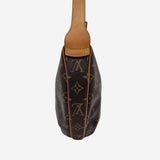 MONOGRAM CANVAS CROISSANT MM