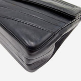 Vintage V stich flap bag