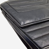 Vintage V stich flap bag