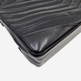 Vintage V stich flap bag