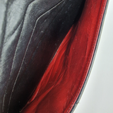 Vintage V stich flap bag