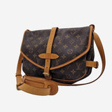 MONOGRAM CANVAS SAUMUR 30