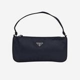 SORT NYLON HÅNDTASKE