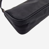 SORT NYLON HÅNDTASKE