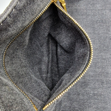 SORT DENIM CANAPA TOTE MEDIUM