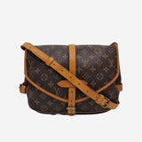 MONOGRAM CANVAS SAUMUR 30