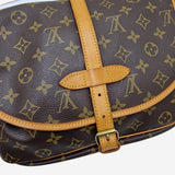 MONOGRAM CANVAS SAUMUR 30