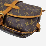 MONOGRAM CANVAS SAUMUR 30