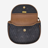 vintage honeycomb coated canvas crossbody