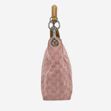 pink GG canvas skuldertaske