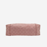 pink GG canvas skuldertaske