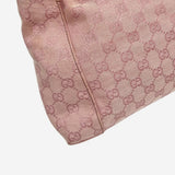 pink GG canvas skuldertaske