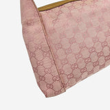 pink GG canvas skuldertaske
