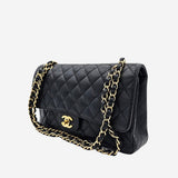 CAVIAR MEDIUM CLASSIC DOUBLE FLAP