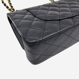 CAVIAR MEDIUM CLASSIC DOUBLE FLAP