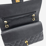 CAVIAR MEDIUM CLASSIC DOUBLE FLAP