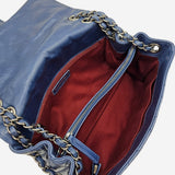 Medium glazed Aged calfskin Coco Flap Bag