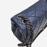 Medium glazed Aged calfskin Coco Flap Bag