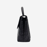 SJÆLDEN VINTAGE CAVIAR TOP HANDLE "KELLY"