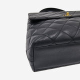 SJÆLDEN VINTAGE CAVIAR TOP HANDLE "KELLY"
