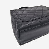 SJÆLDEN VINTAGE CAVIAR TOP HANDLE "KELLY"