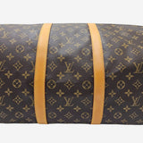 MONOGRAM CANVAS KEEPALL 55 BANDOULIERE