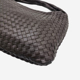MEDIUM MØRKEBRUN CLASSIC VENETA HOBO