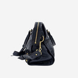 MØRKEBLÅ CITY BAG LANG REM