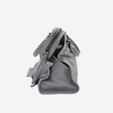 LYSEGRÅ/BLÅ CITY BAG