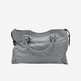 LYSEGRÅ/BLÅ CITY BAG